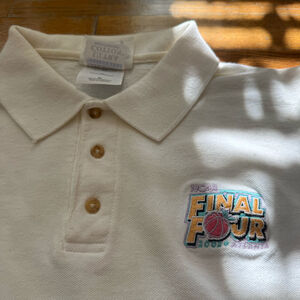 Vintage final four 2002 Atlanta white polo